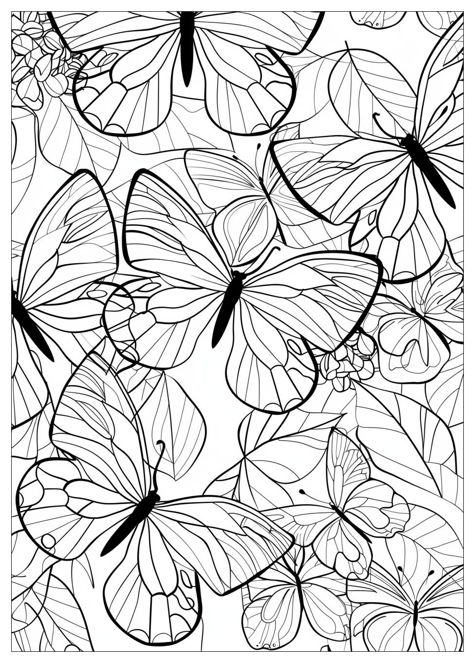 Butterfly Coloring Pages-1