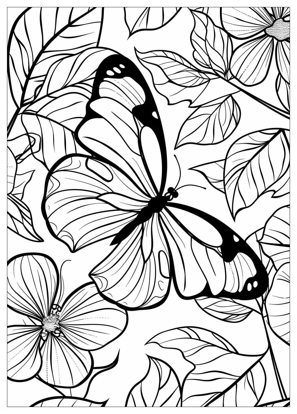 Butterfly Coloring Pages-11