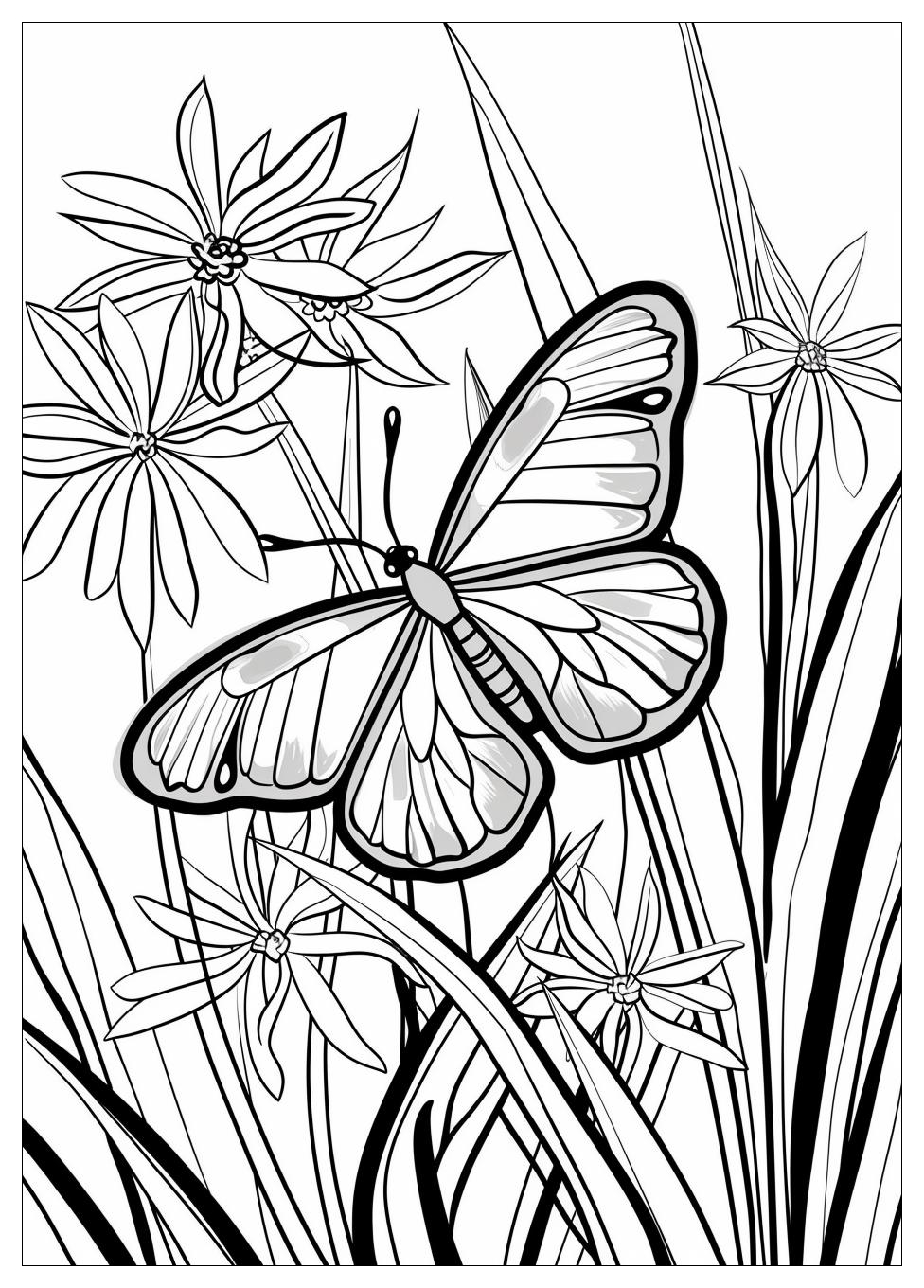 Butterfly Coloring Pages-6