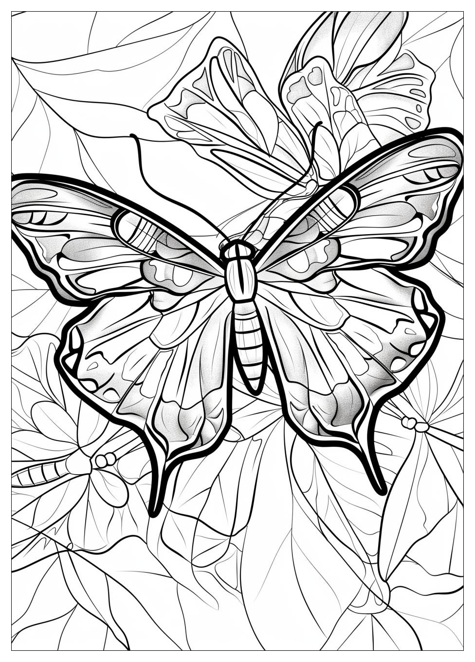 Butterfly Coloring Pages-7