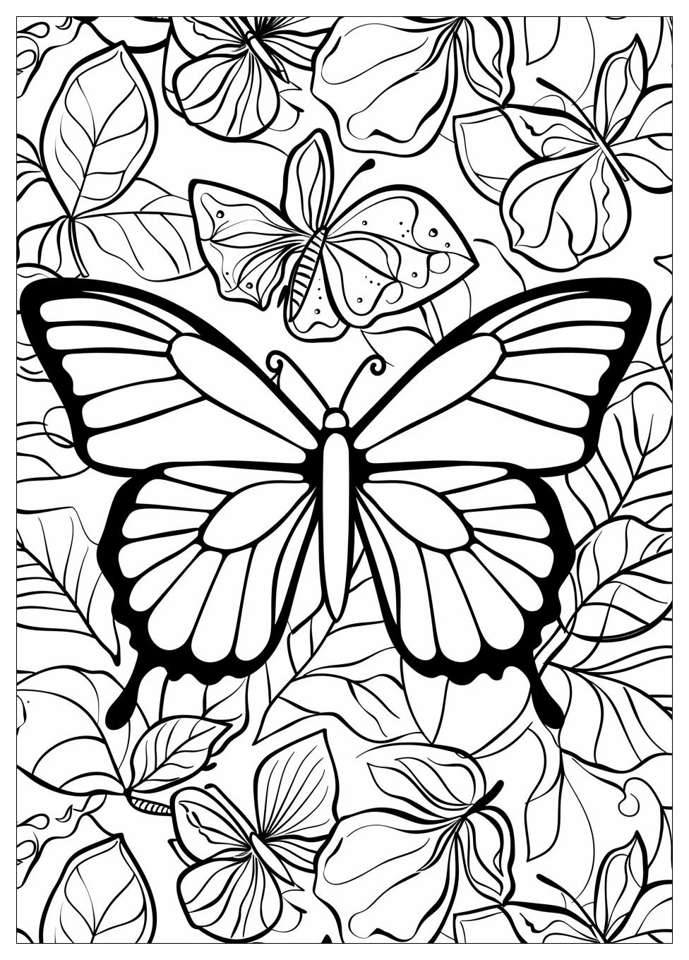 Butterfly Coloring Pages-9