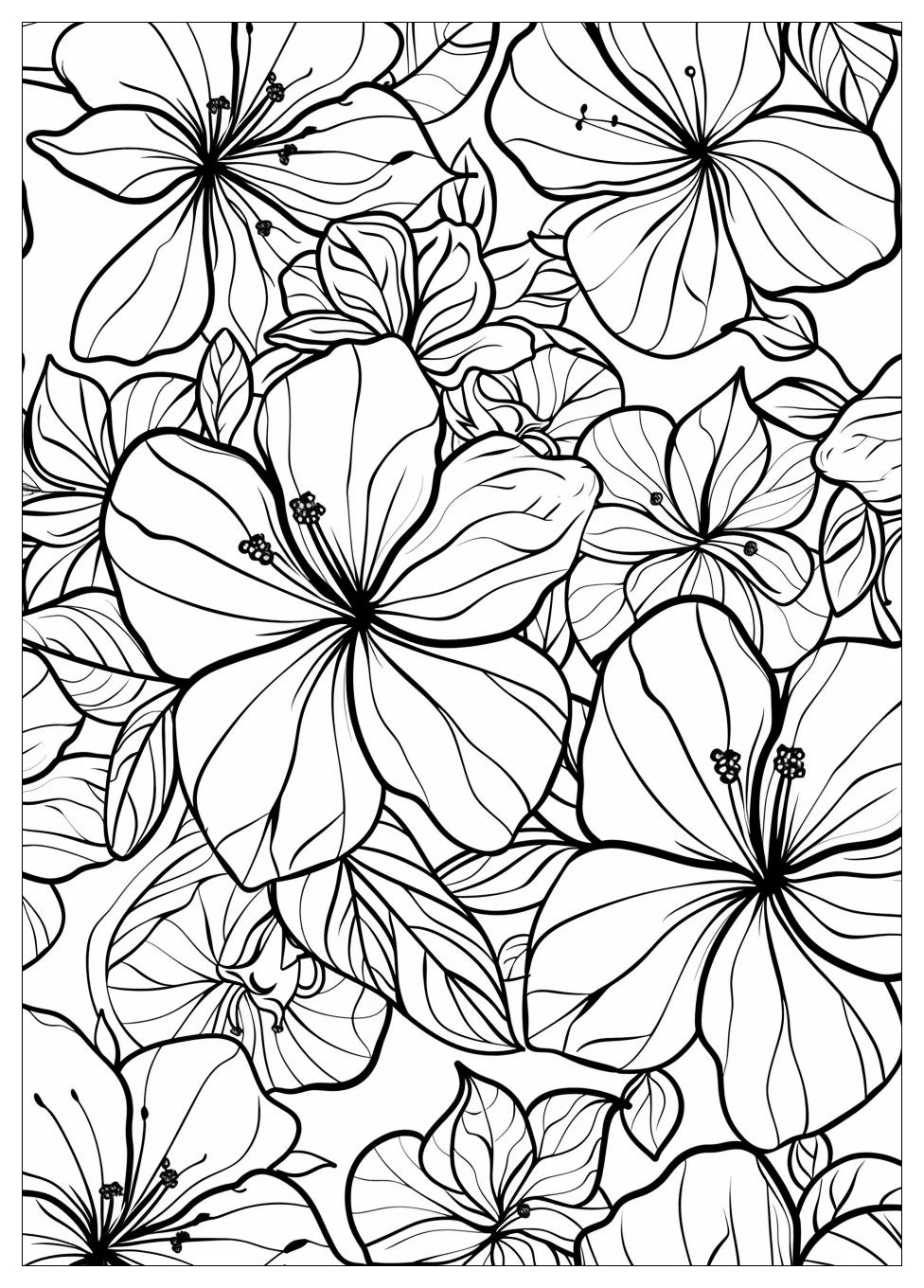 Jasmine Flower Coloring Pages-9