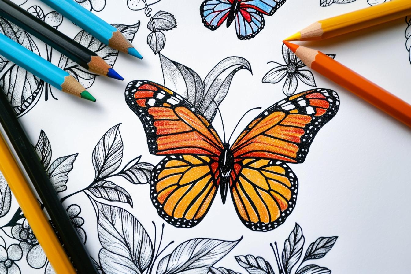 Butterfly Coloring Pages