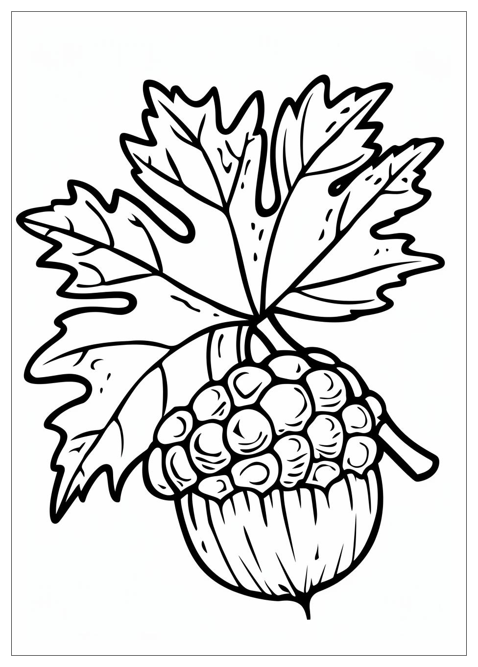 Acorn Coloring Pages-10