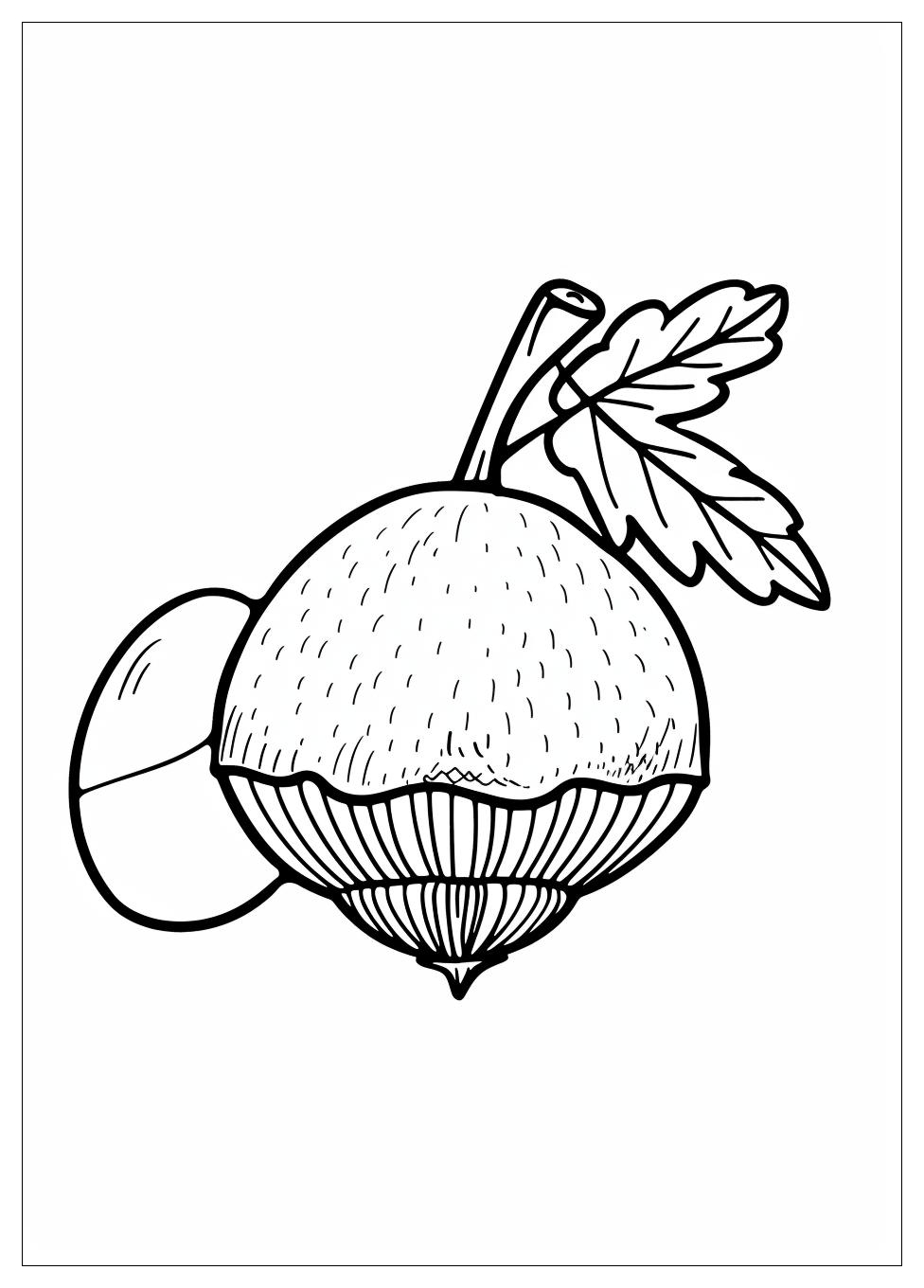 Acorn Coloring Pages-12