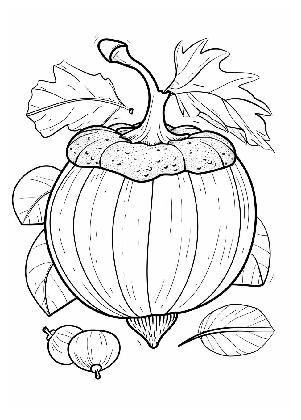 Acorn Coloring Pages-2