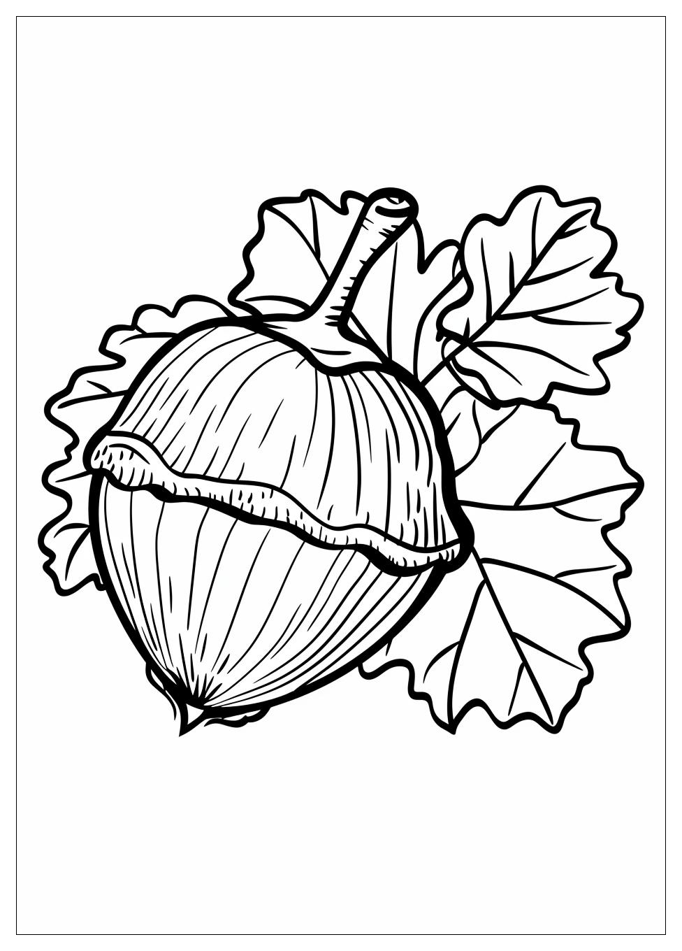 Acorn Coloring Pages-7