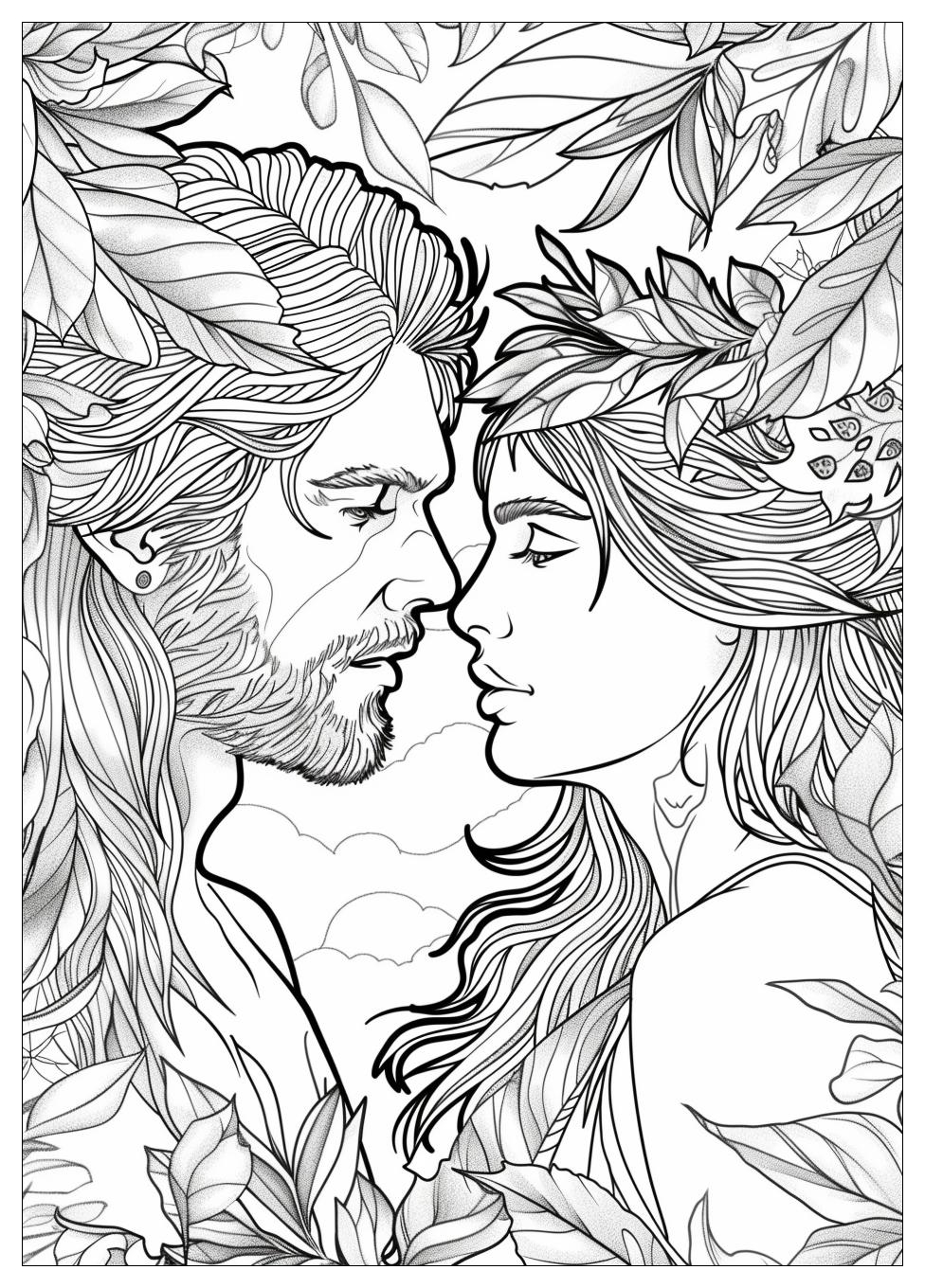 Adam and Eve Coloring Pages-15