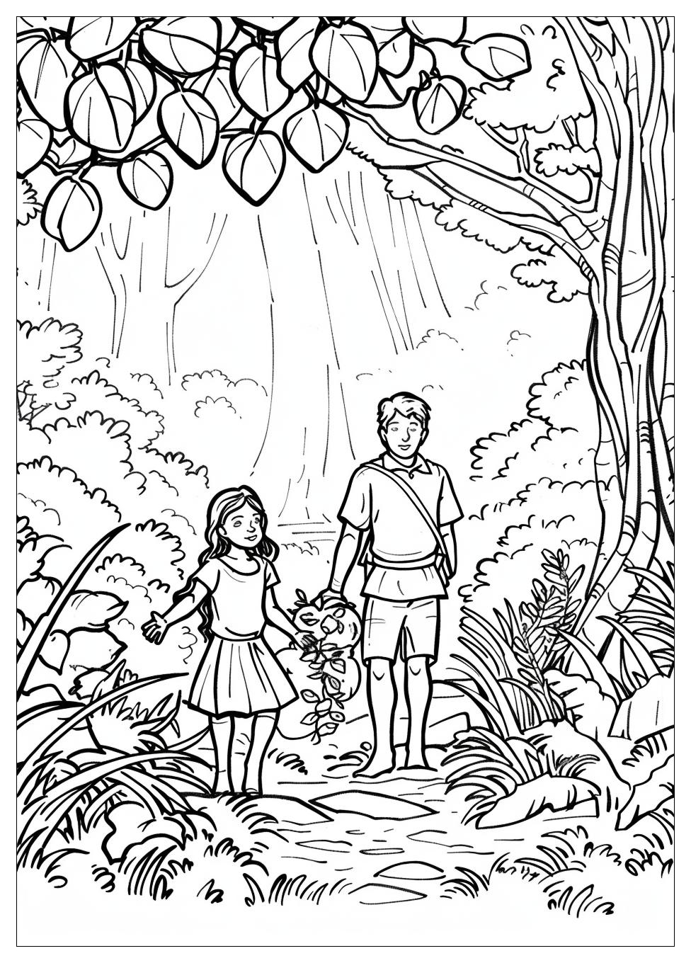 Adam and Eve Coloring Pages-4