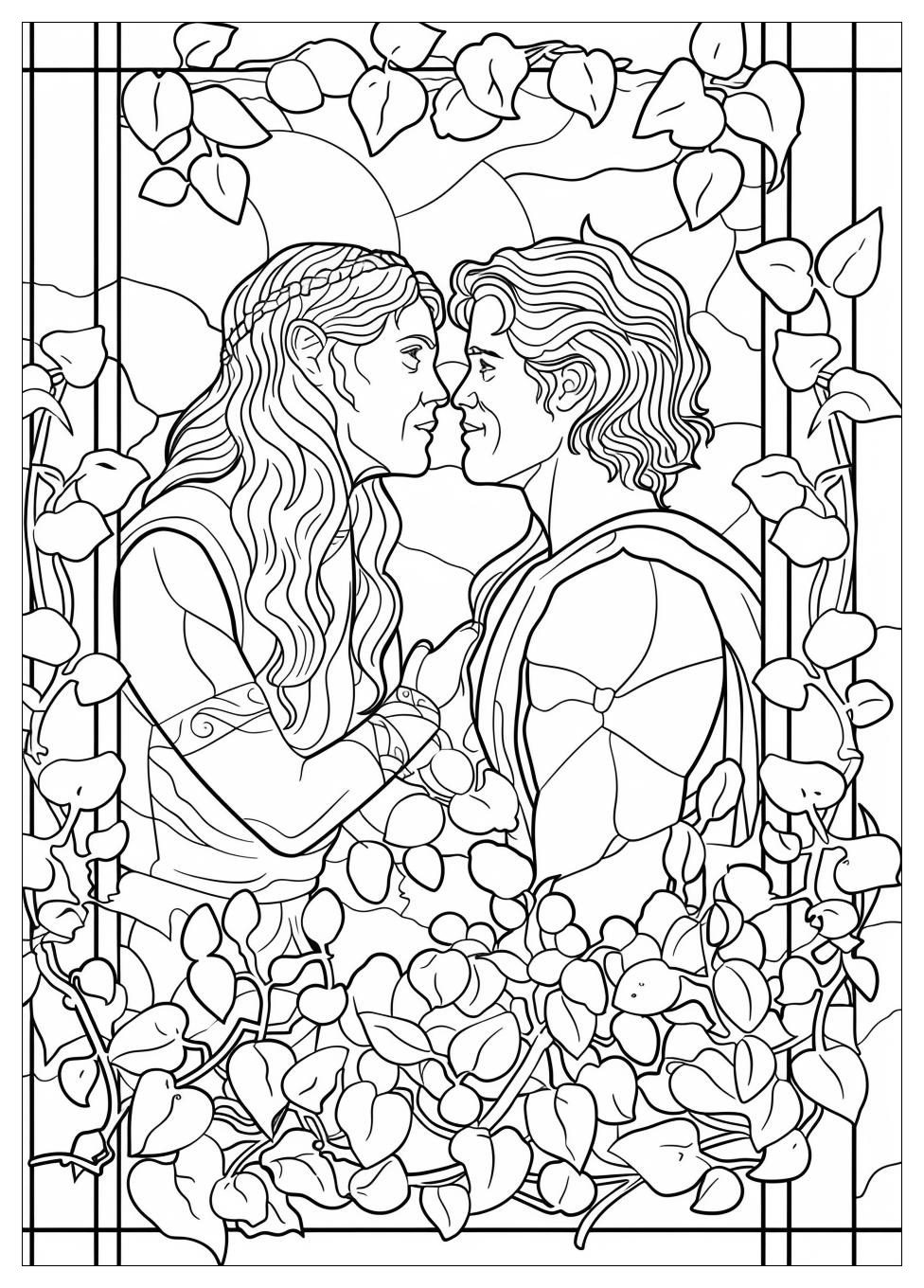 Adam and Eve Coloring Pages-7