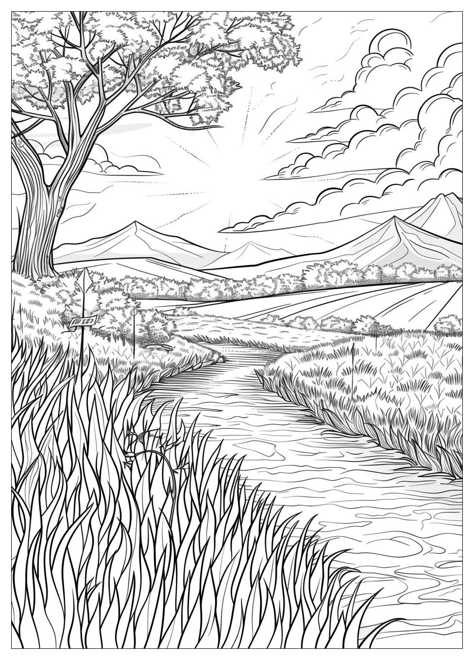 Adult Coloring Pages Landscapes-14