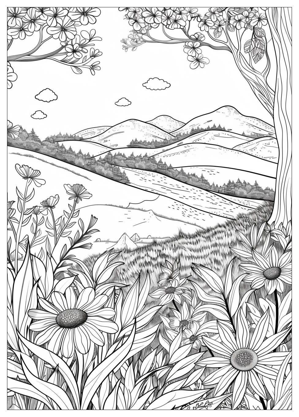 Adult Coloring Pages Landscapes-3