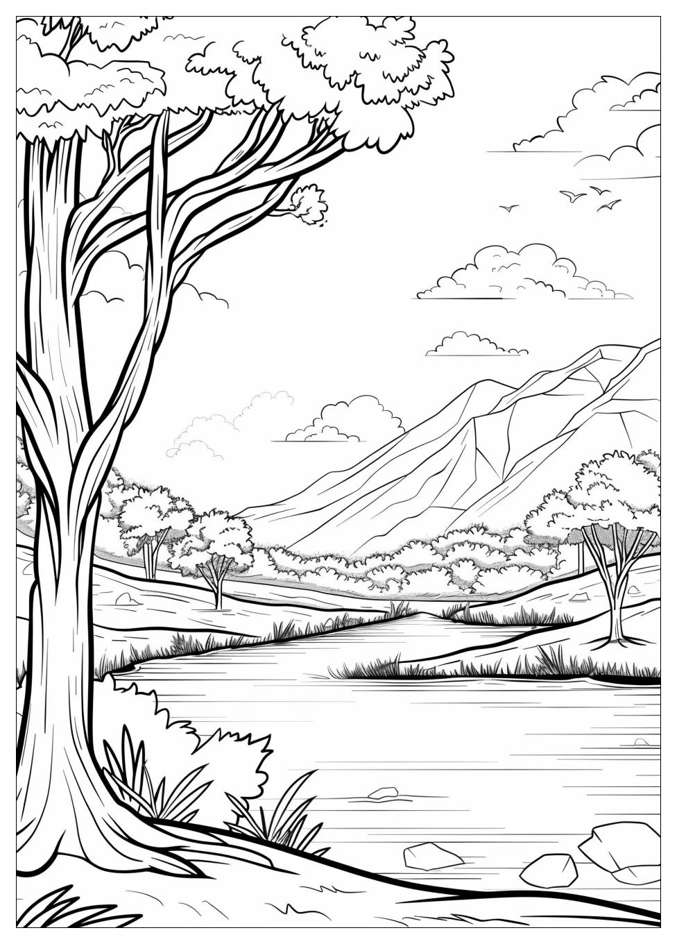 Adult Coloring Pages Landscapes-4