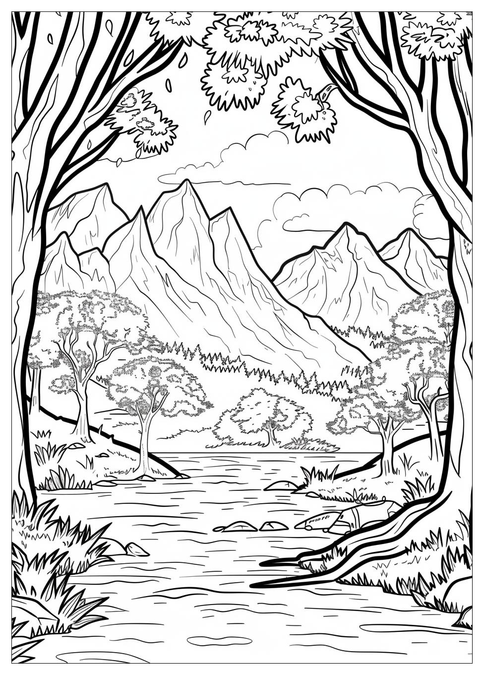 Adult Coloring Pages Landscapes-5