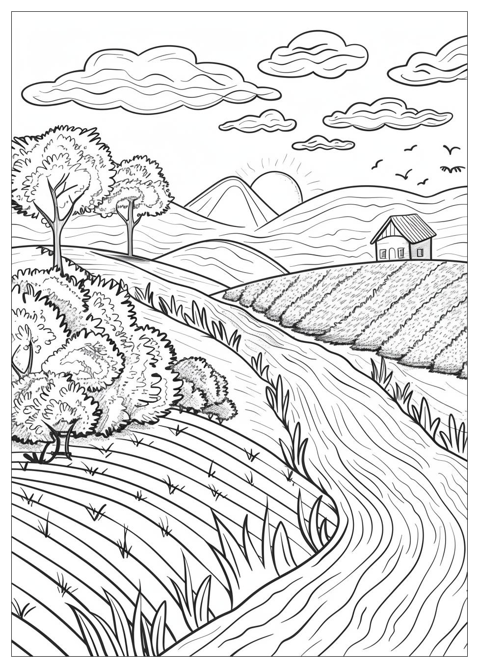 Adult Coloring Pages Landscapes-6