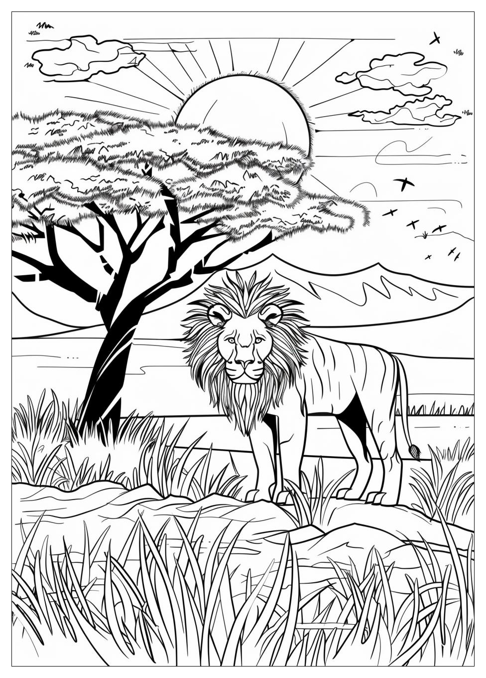 African Coloring Pages-11