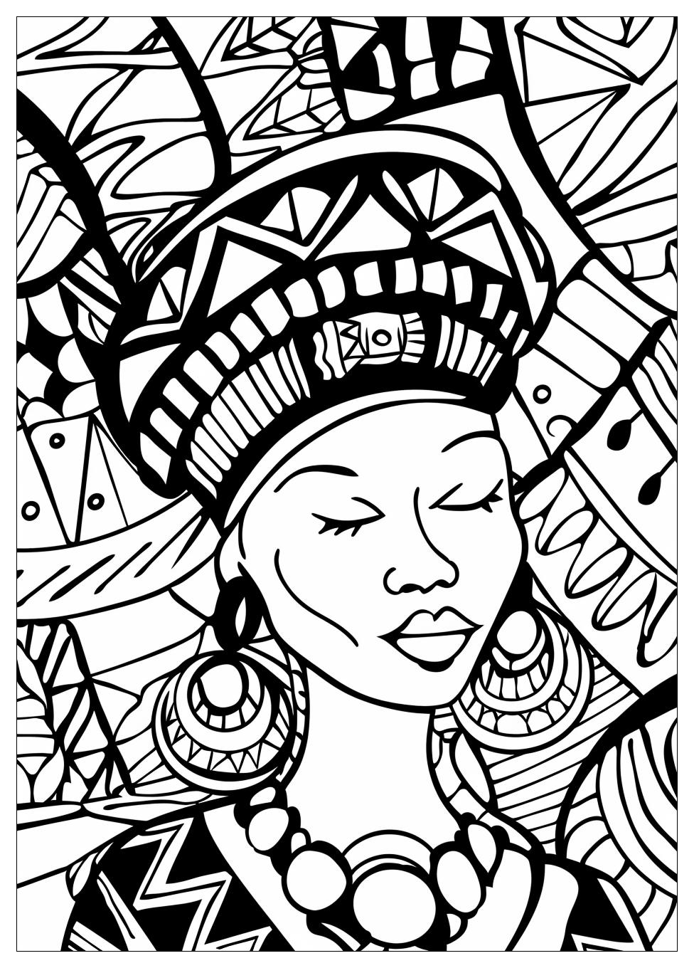 African Coloring Pages-12