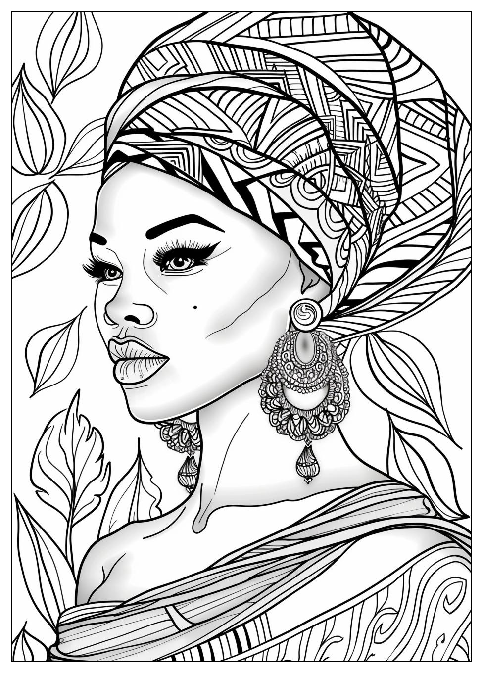 African Coloring Pages-13