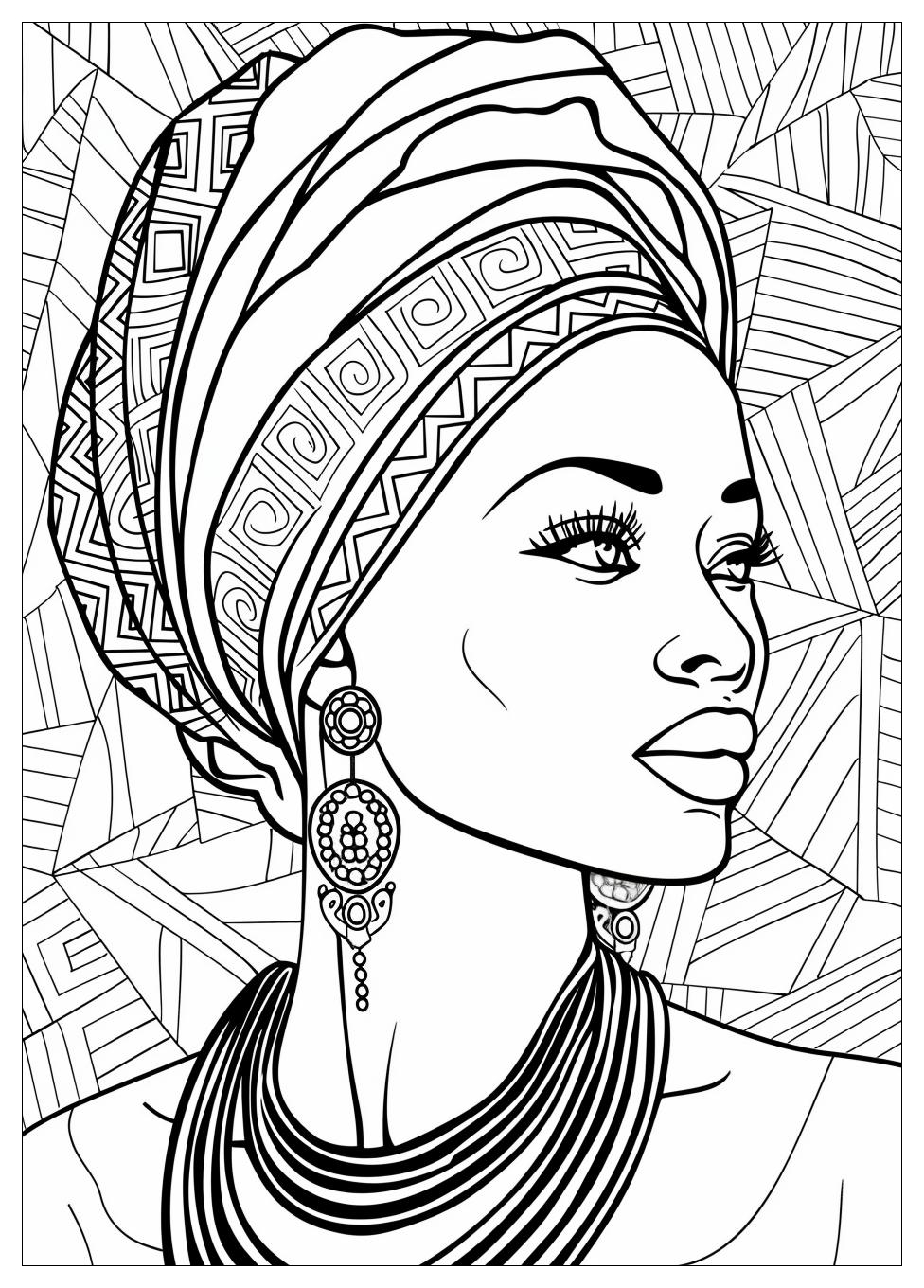 African Coloring Pages-3