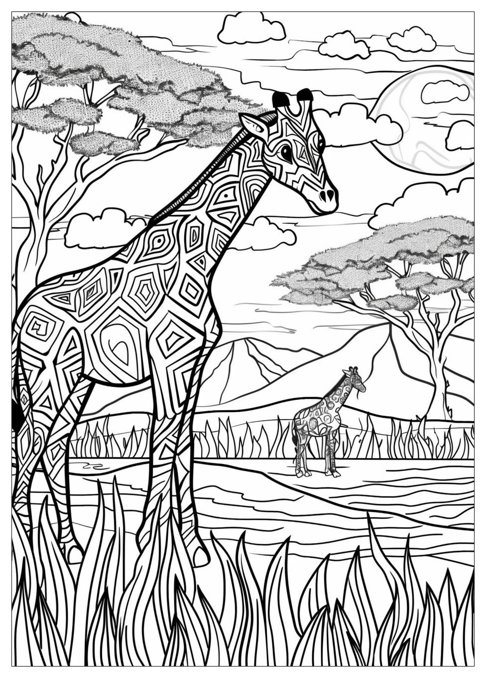 African Coloring Pages-5