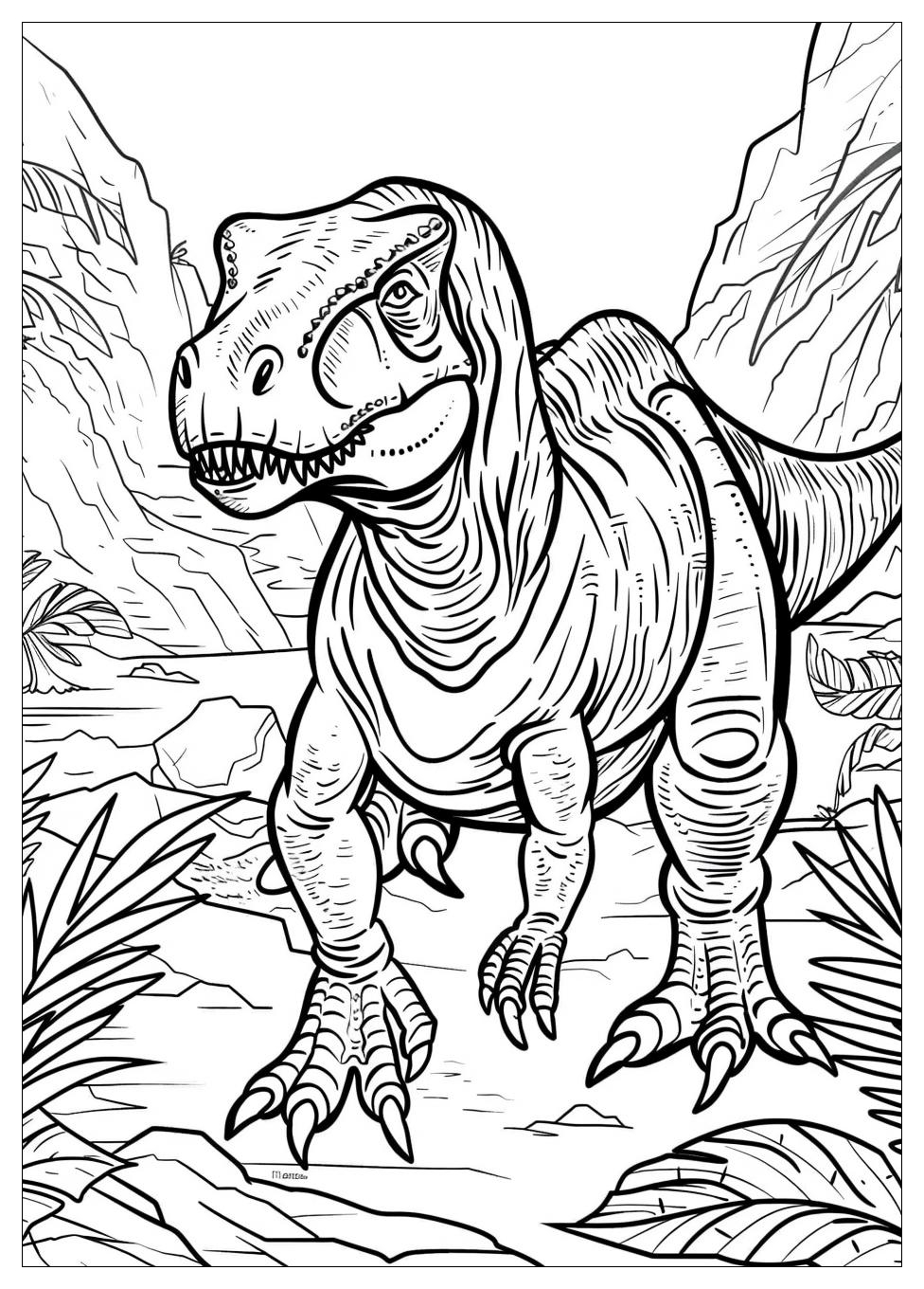 Allosaurus Coloring Pages-13