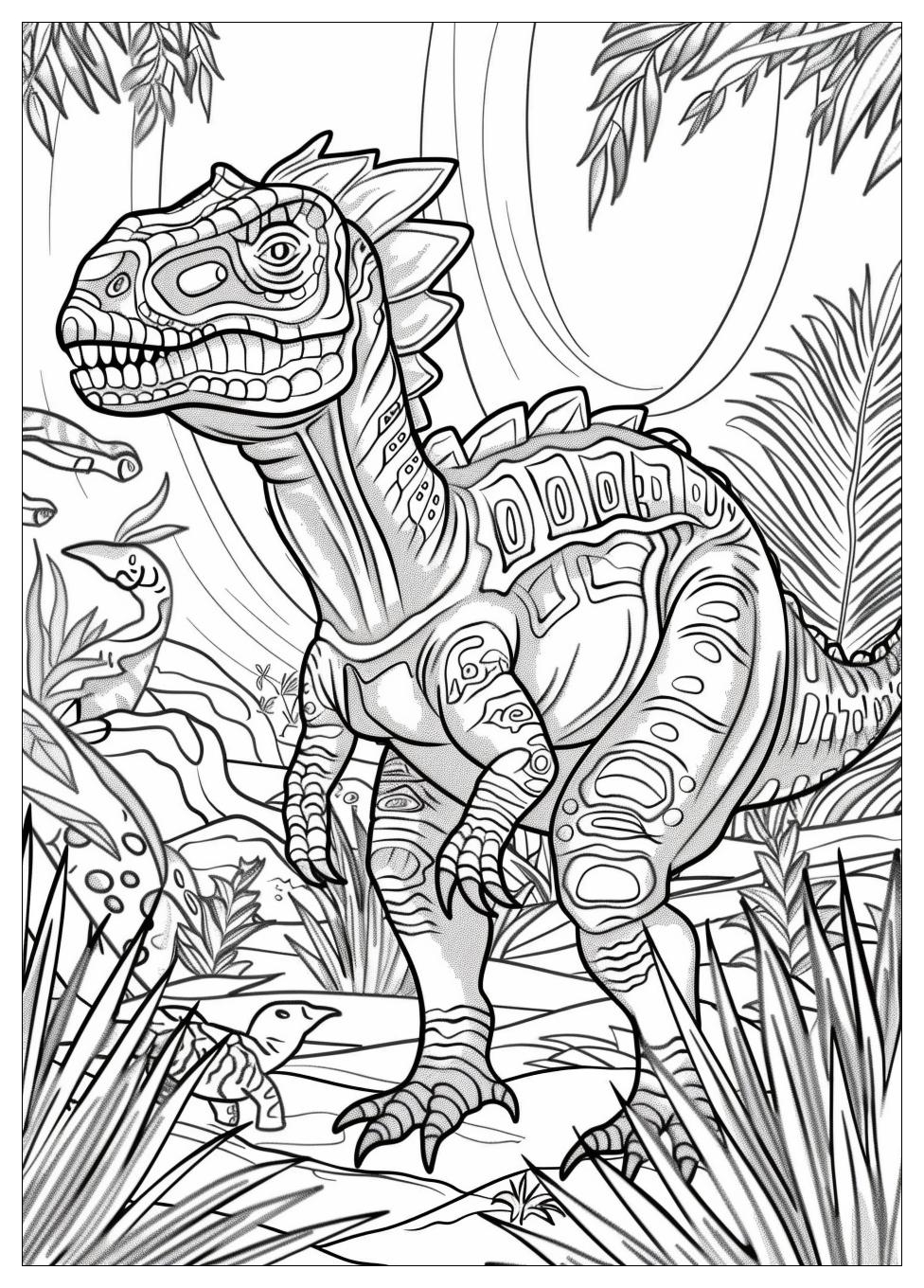 Allosaurus Coloring Pages-14