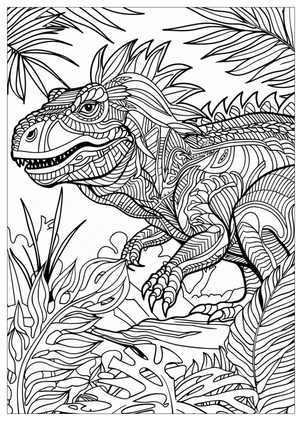 Allosaurus Coloring Pages-15