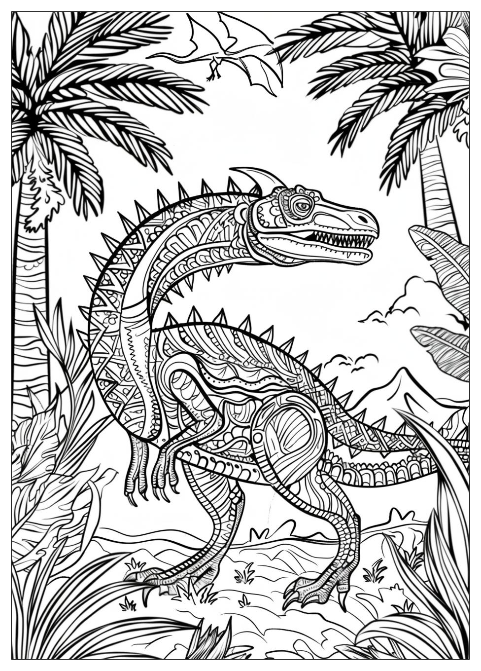 Allosaurus Coloring Pages-16