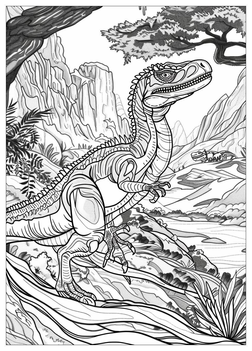 Allosaurus Coloring Pages-17