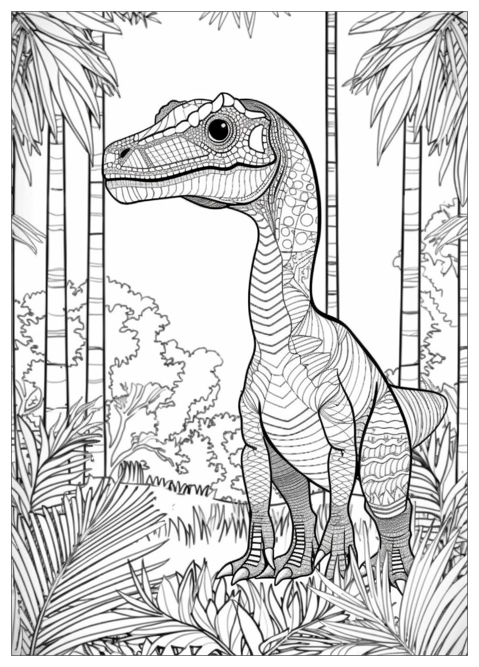 Allosaurus Coloring Pages-18