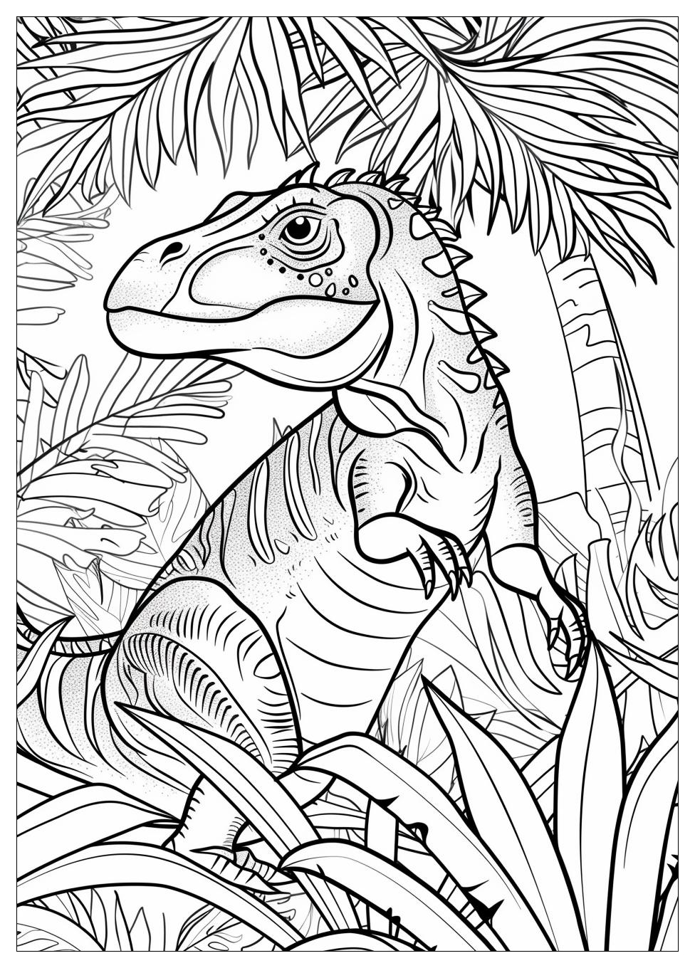 Allosaurus Coloring Pages-2