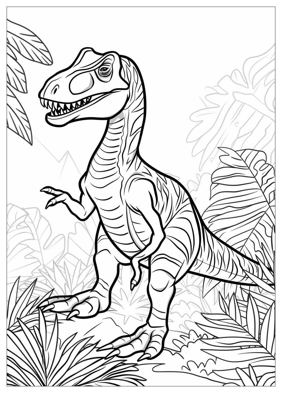 Allosaurus Coloring Pages-5