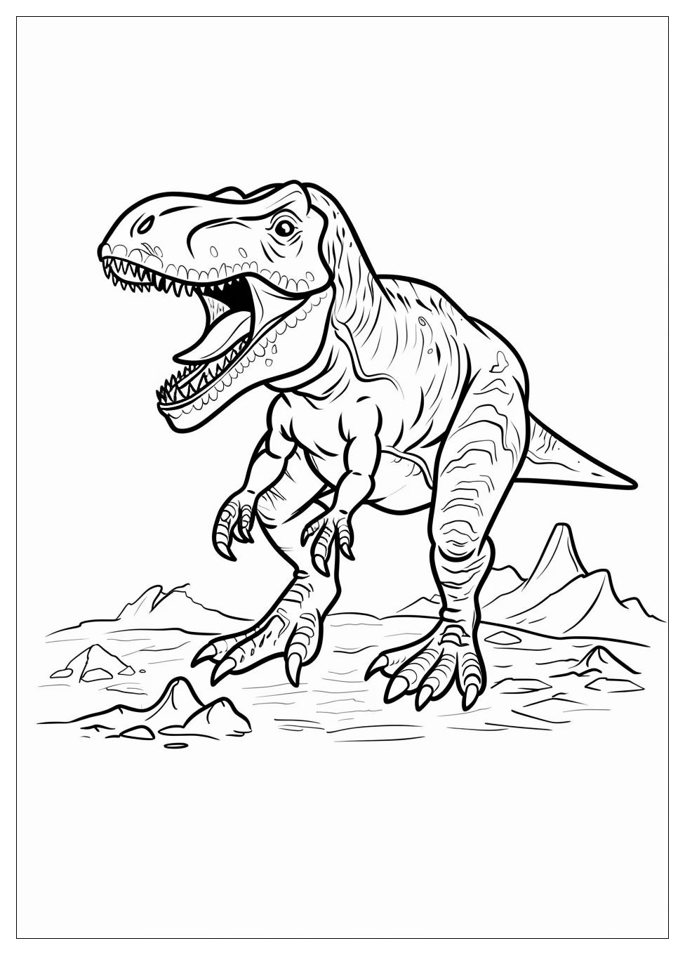 Allosaurus Coloring Pages-7