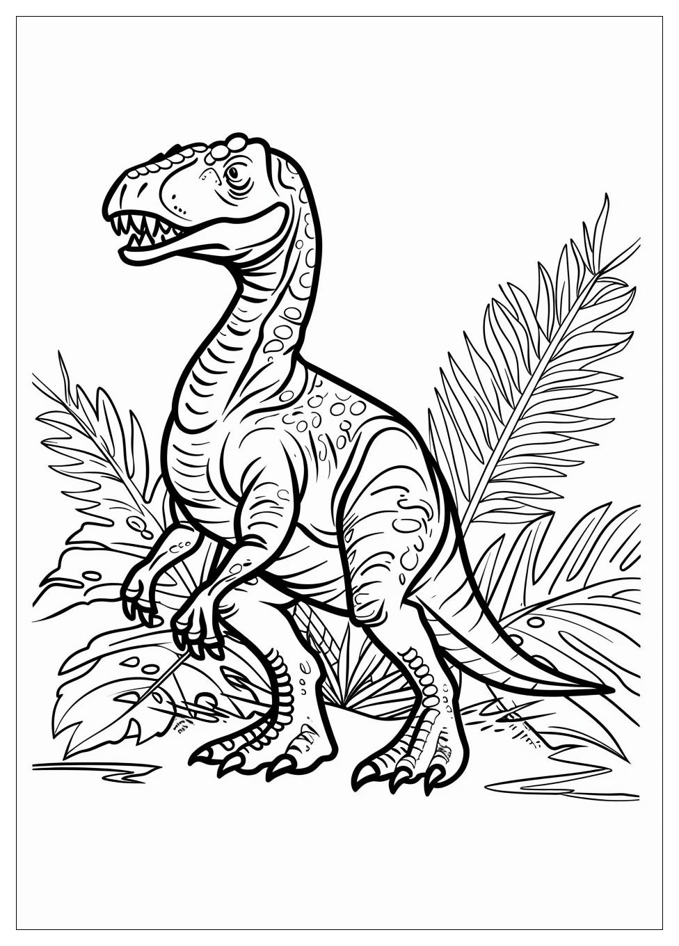 Allosaurus Coloring Pages-8