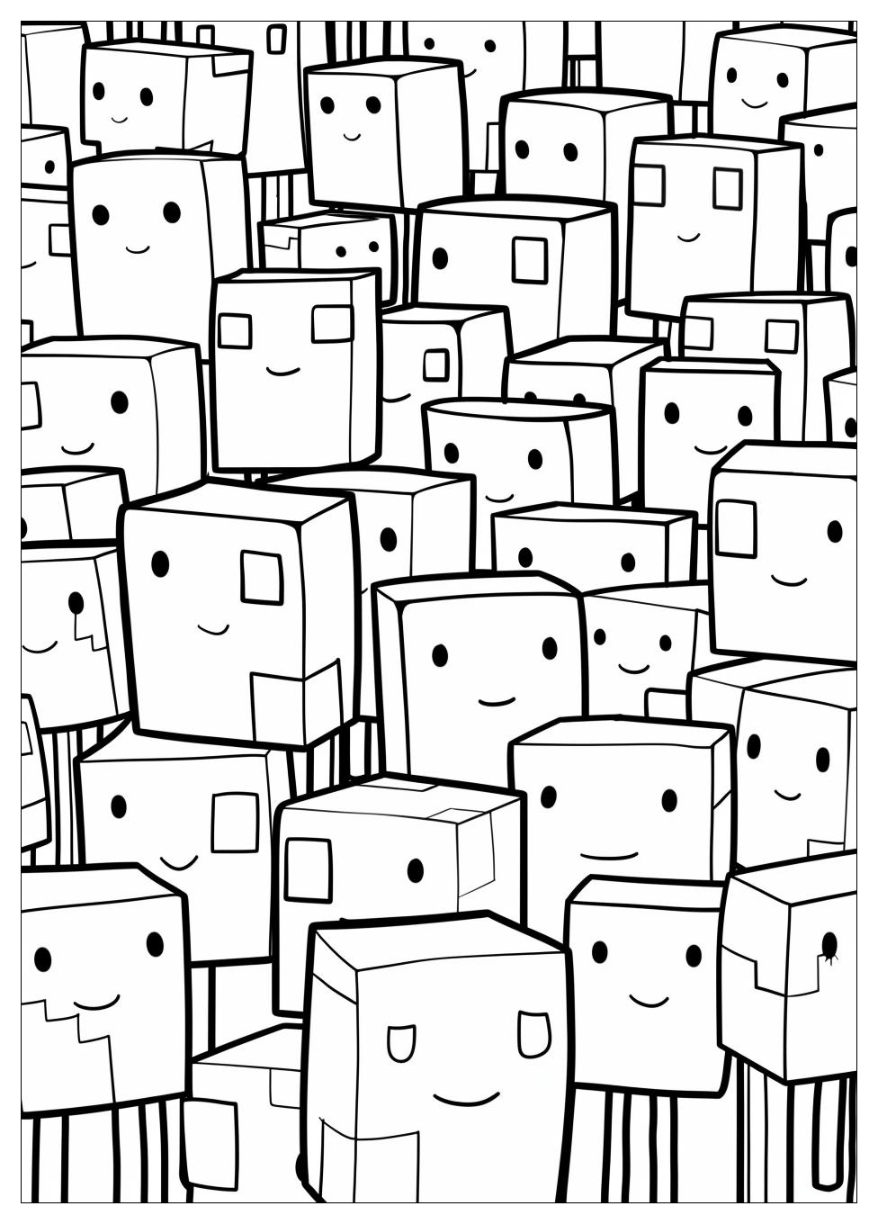 Alphablock Coloring Pages-10