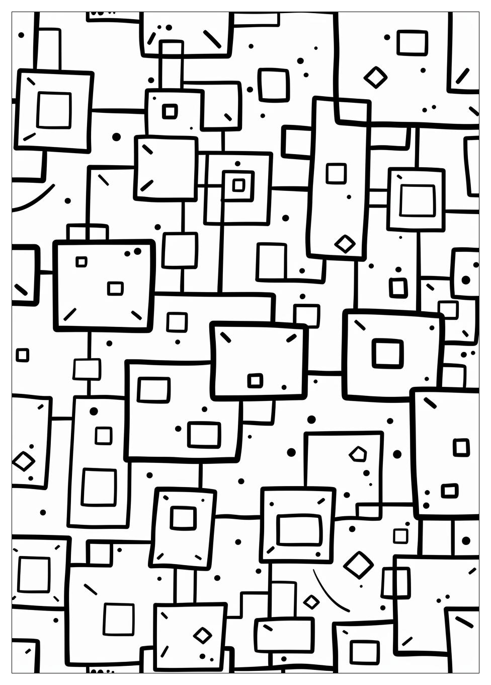 Alphablock Coloring Pages-11