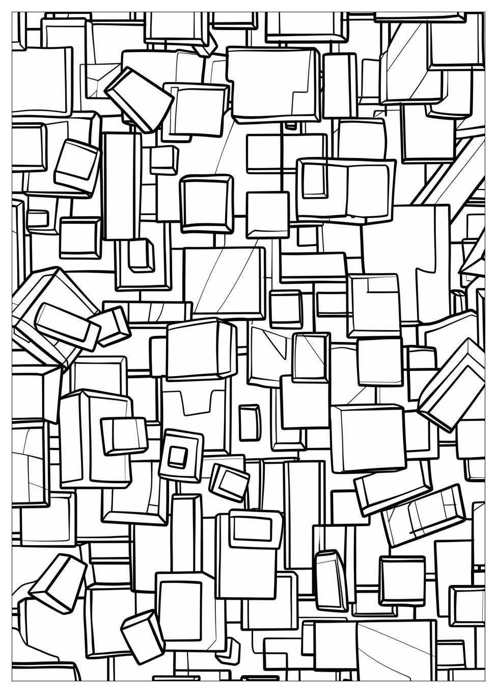 Alphablock Coloring Pages-13