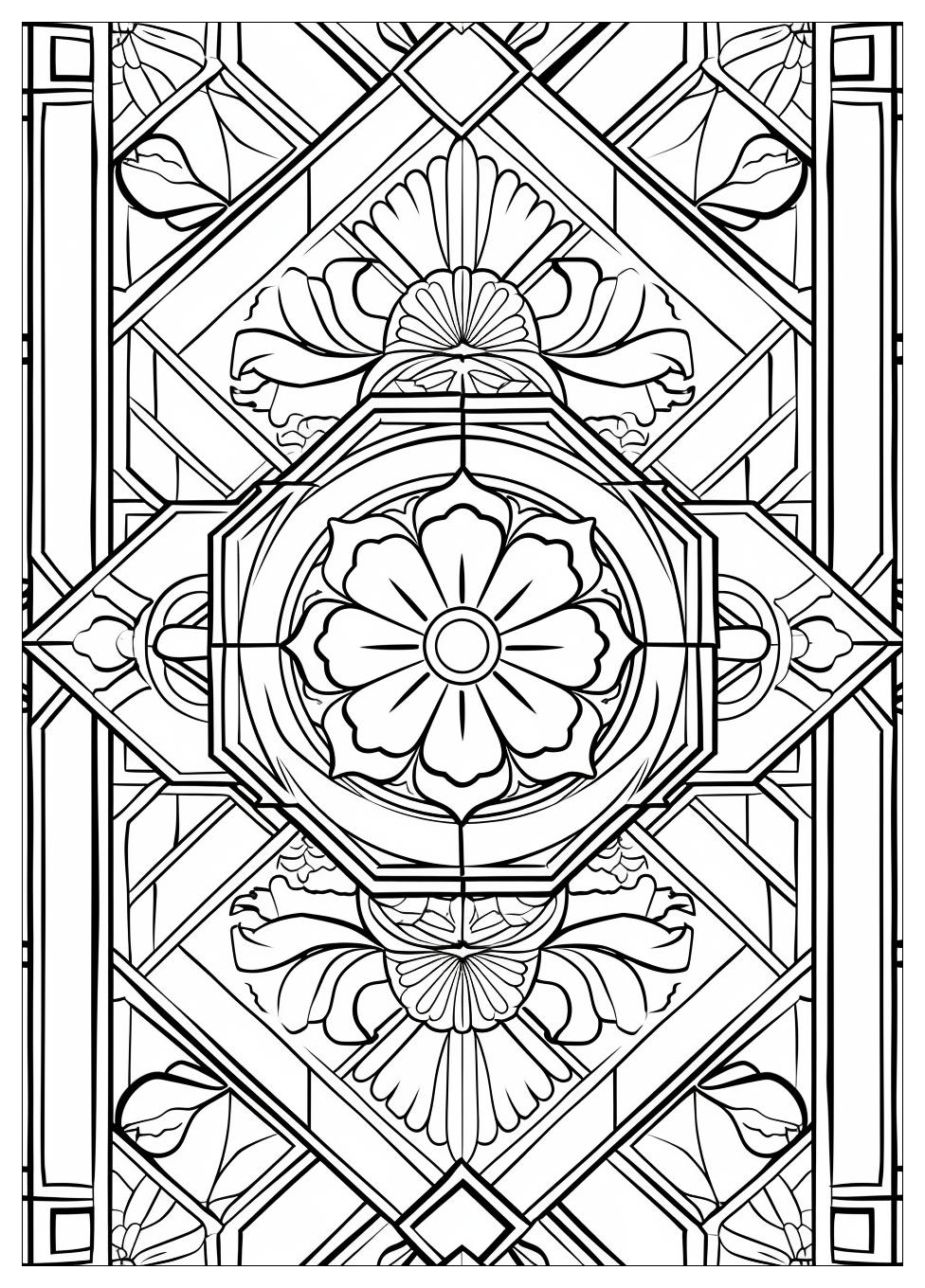 Alphablock Coloring Pages-15