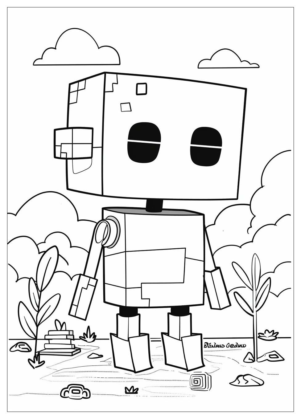 Alphablock Coloring Pages-2