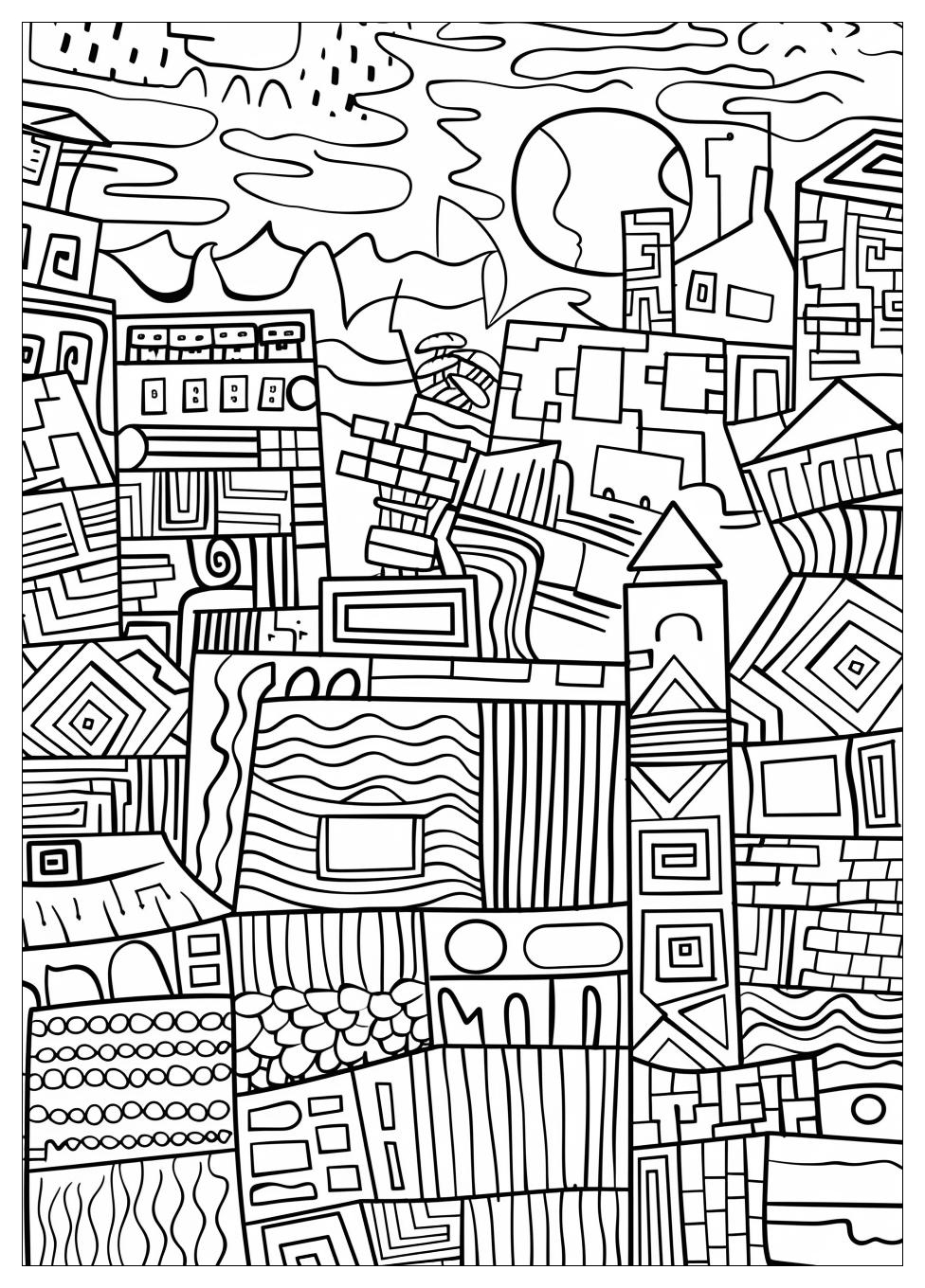 Alphablock Coloring Pages-20