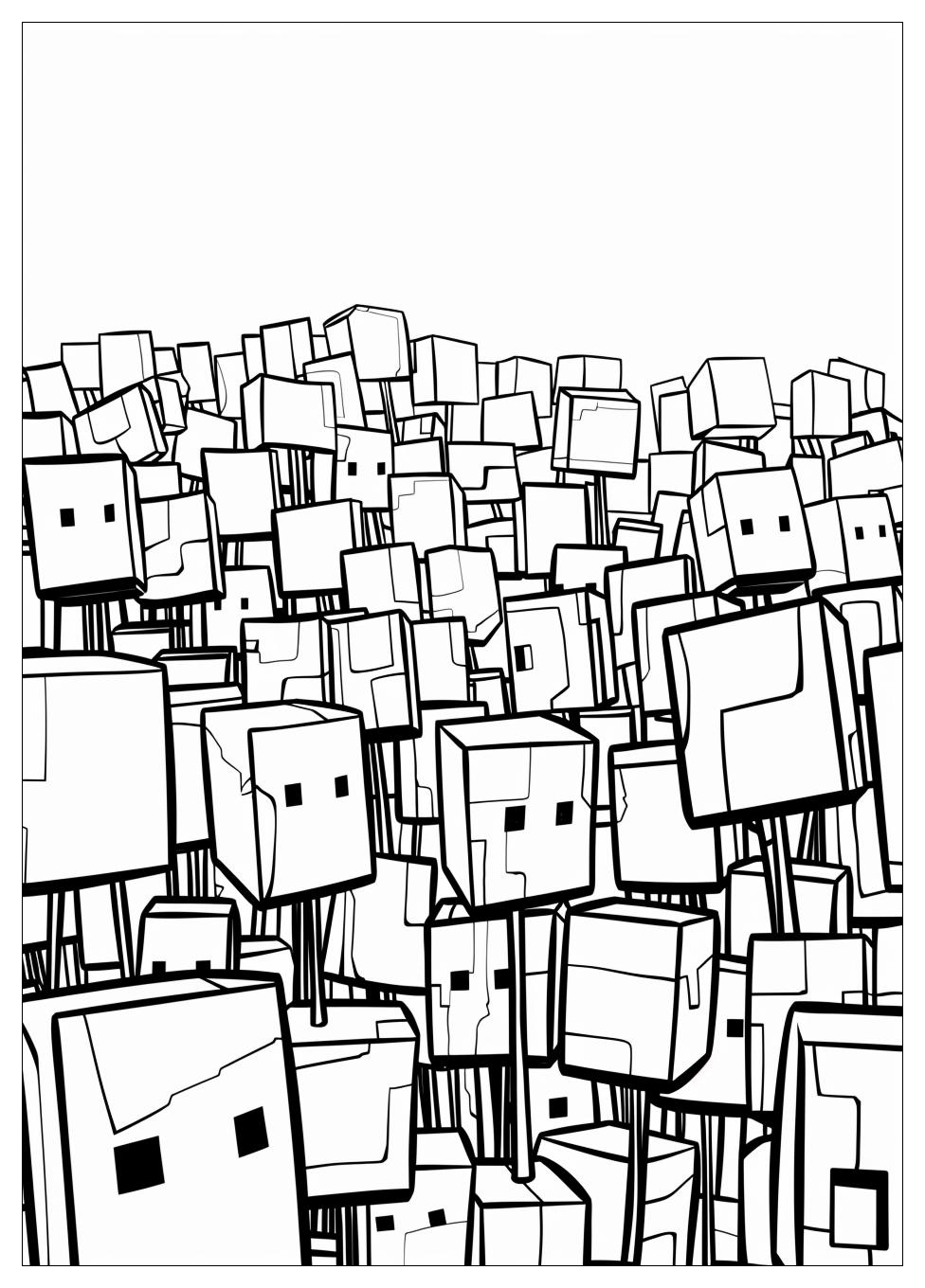 Alphablock Coloring Pages-7