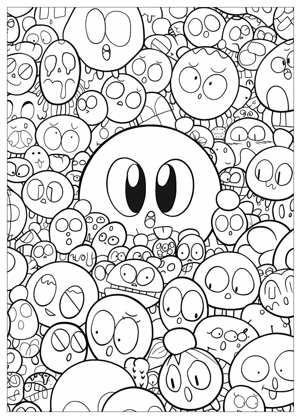 Amazing World Of Gumball Coloring Pages-14