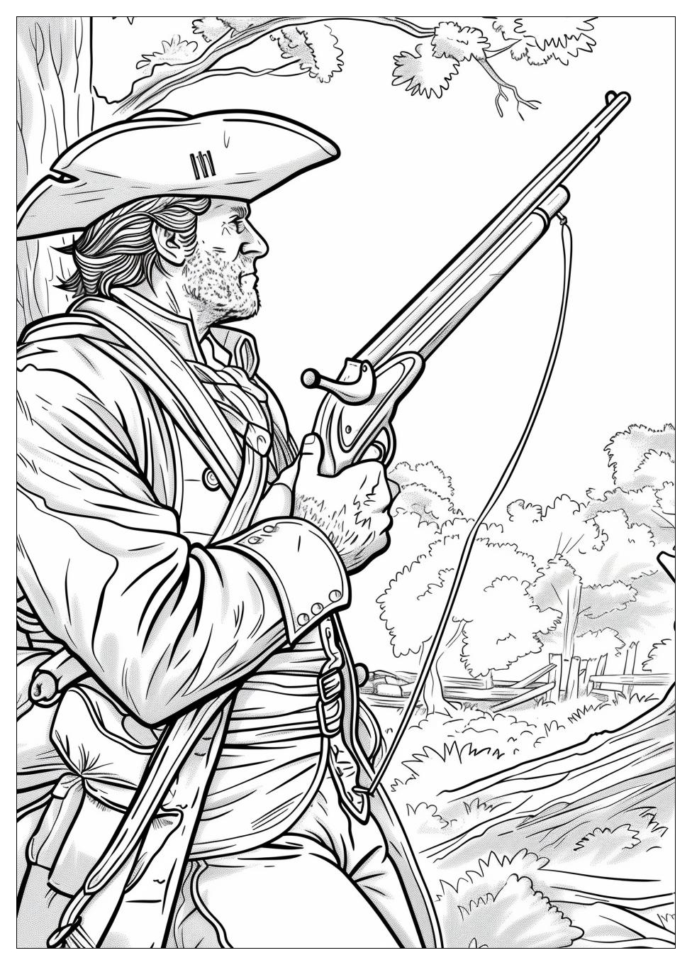 American Revolution Coloring Pages-10