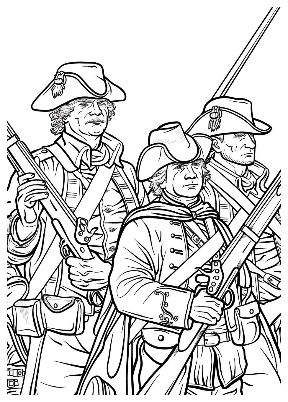 American Revolution Coloring Pages-11