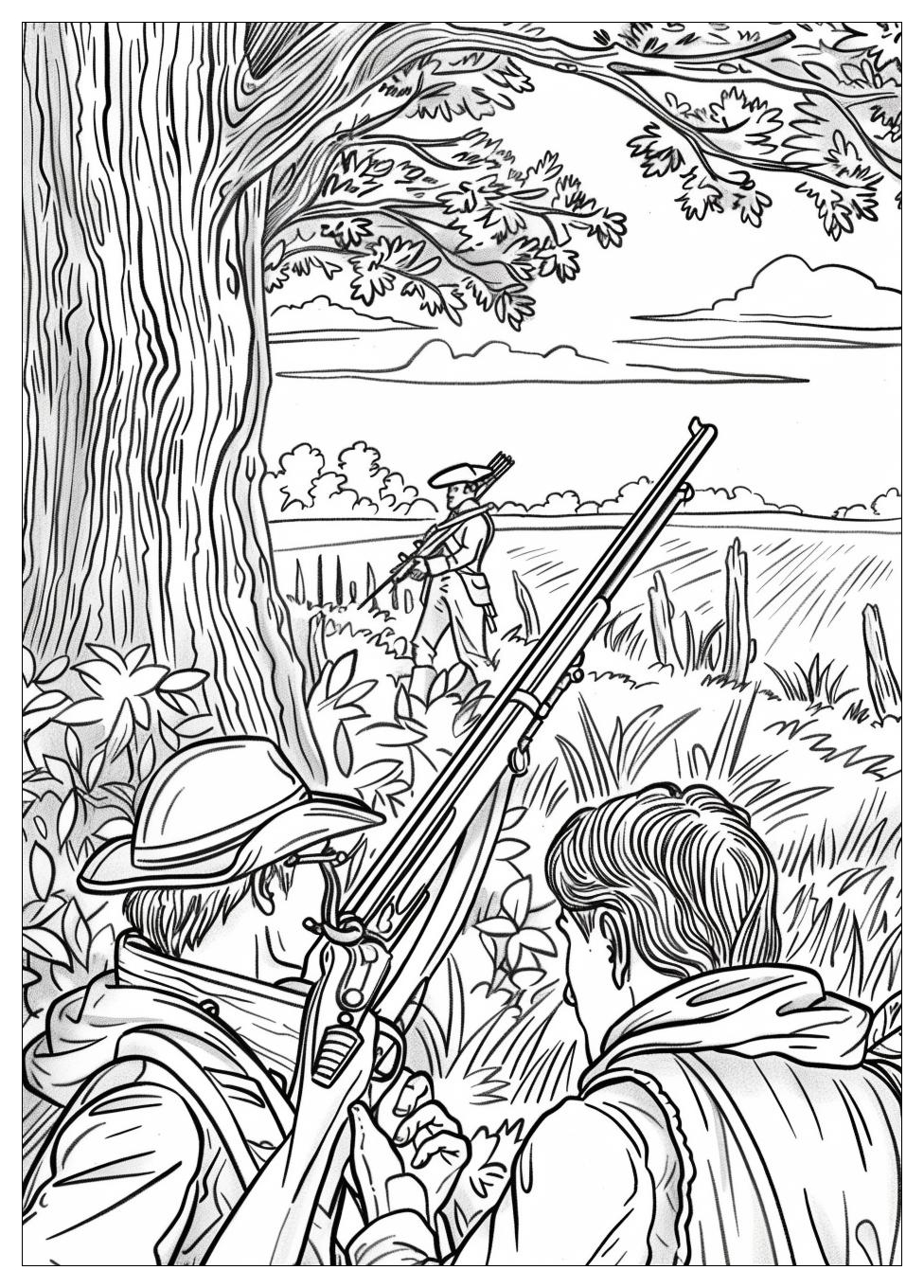 American Revolution Coloring Pages-12