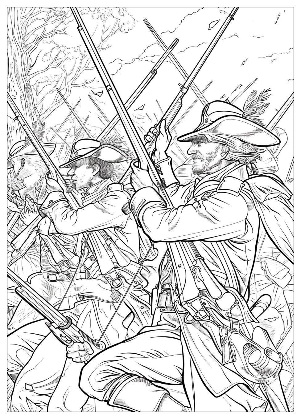 American Revolution Coloring Pages-13