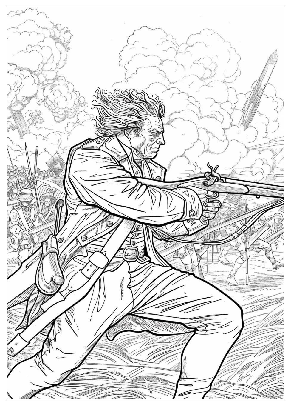 American Revolution Coloring Pages-14