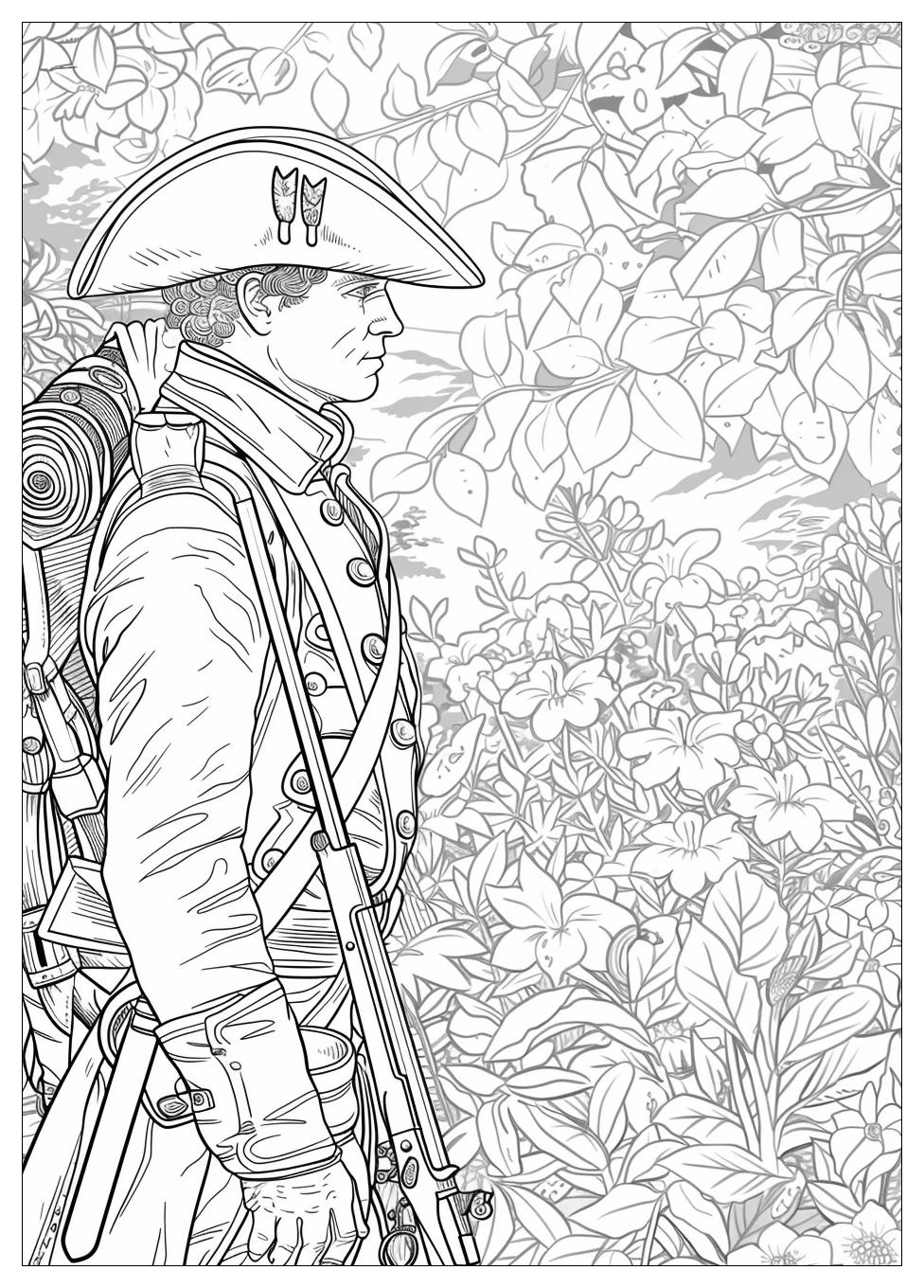 American Revolution Coloring Pages-17