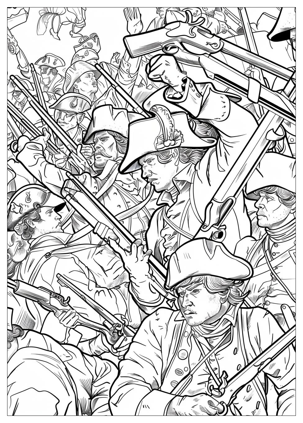 American Revolution Coloring Pages-19