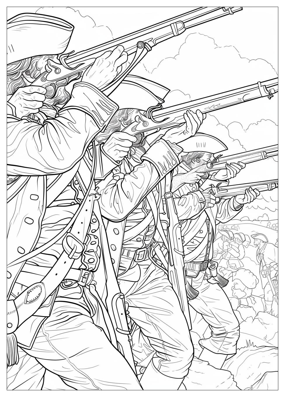 American Revolution Coloring Pages-2